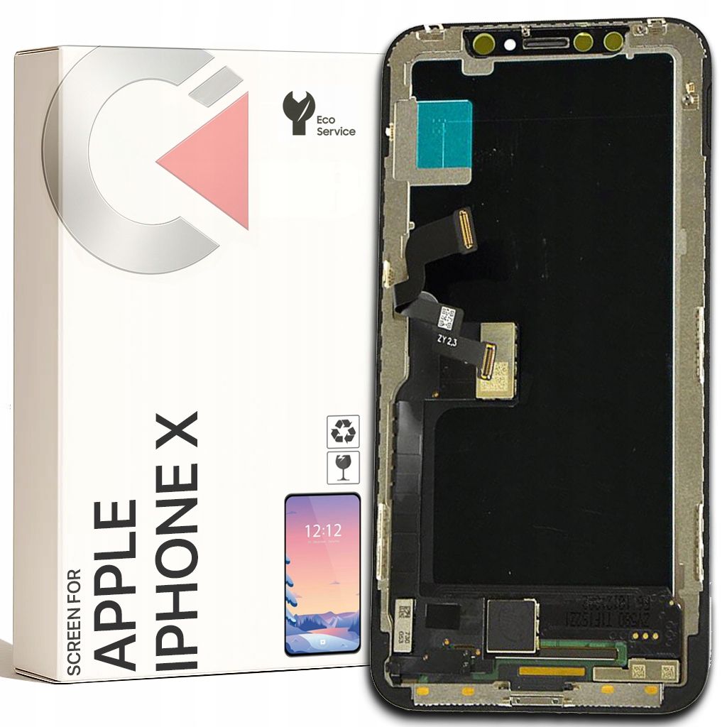  Ekranas oled lcd ekranas greitai liečiama į "iphone" x a1865 a1901 a1902 oled