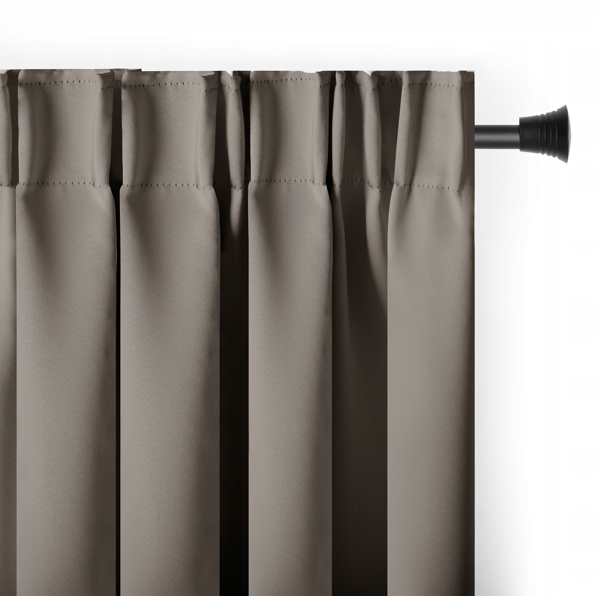  Restilo užuolaida 90% tamsinantys 140x270 blackout violetinė juosta wave