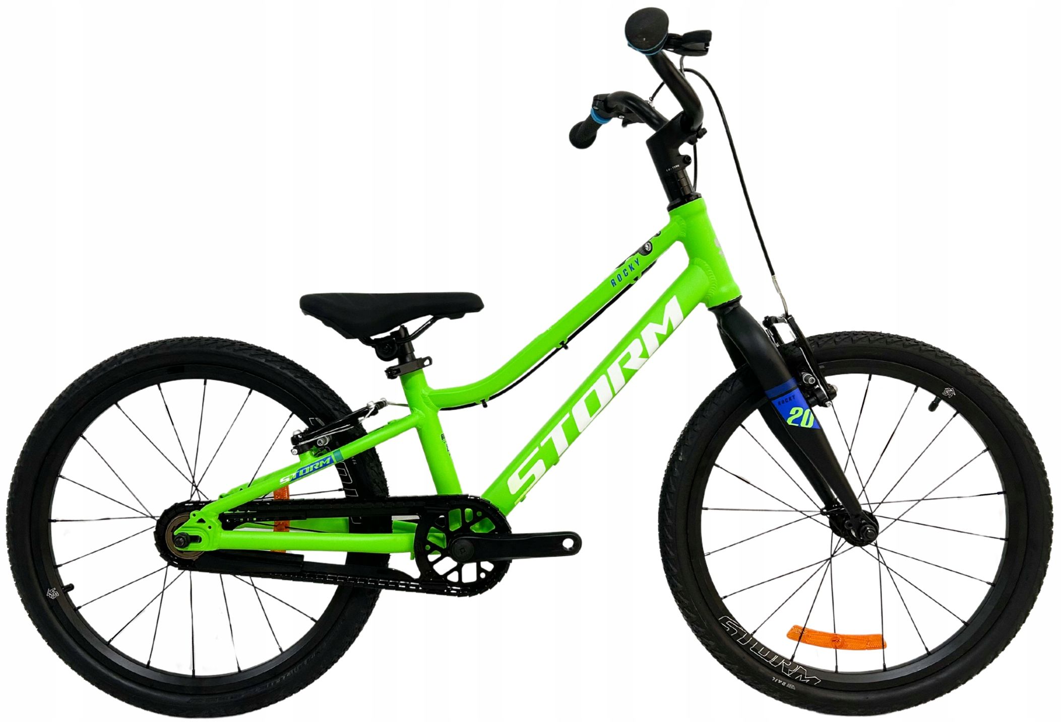  Kinderfahrrad 20 cal storm spike großartig light sehr licht 7,1 kg blau