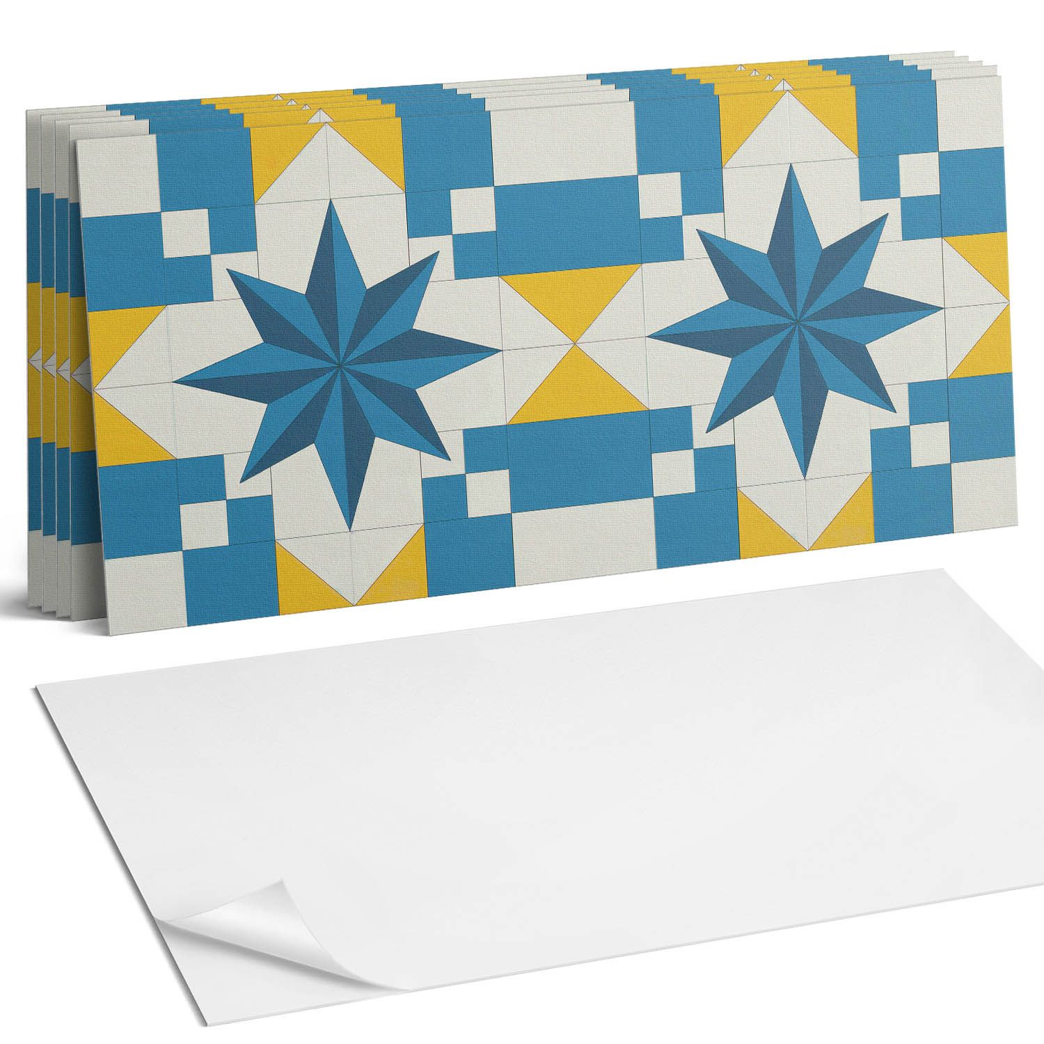  Kopa flīzes vinils ar apdruku modelis lapas w falach 6 gab 60x30 cm