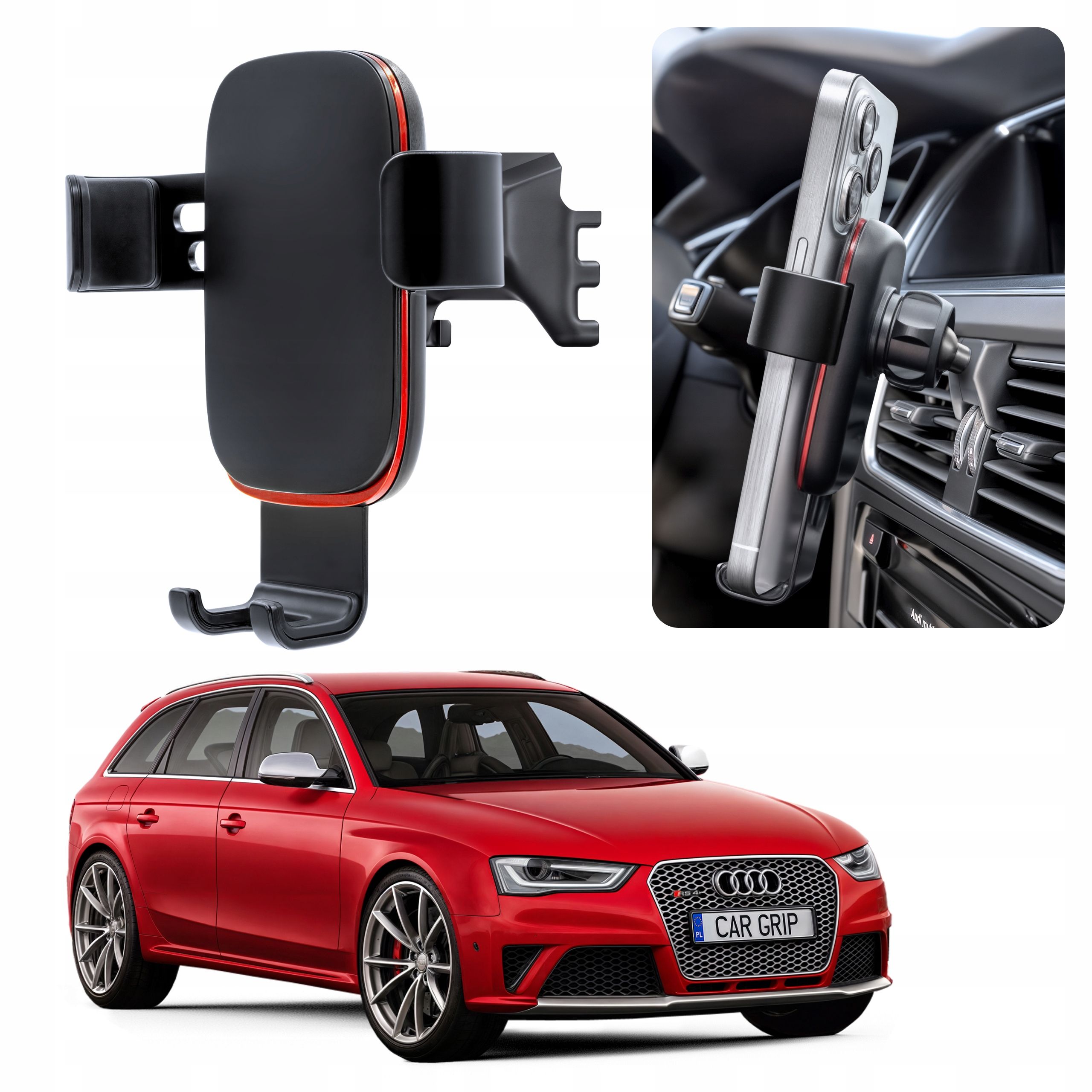  Adapter hoidja telefoni jaoks mõeldud sisse audi a4 b8 (2007-)