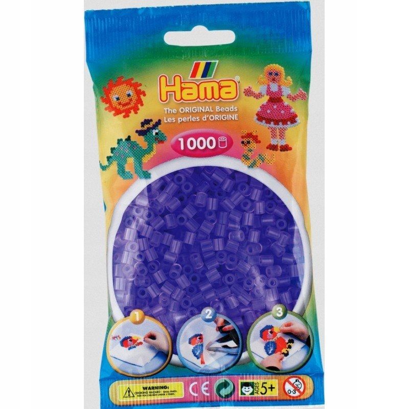  Hama 207-103 - svetlo žltý - 1000 korálky midi - krk