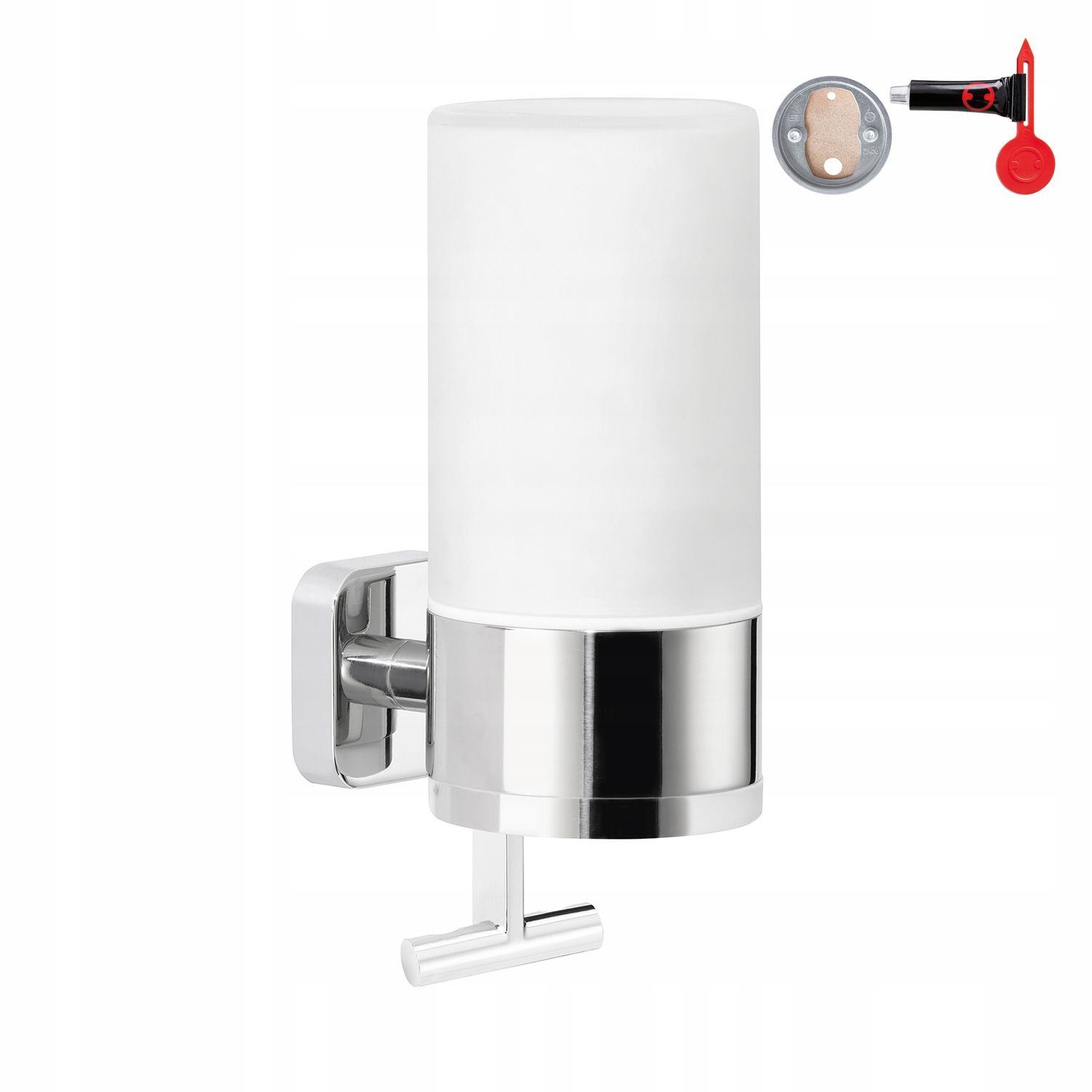  Soap dispenser liquid on the wall without drilling tesa