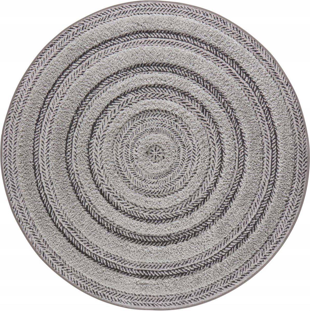  Round carpet for the living room 140cm , soft italian ,green creamy pattern mandala