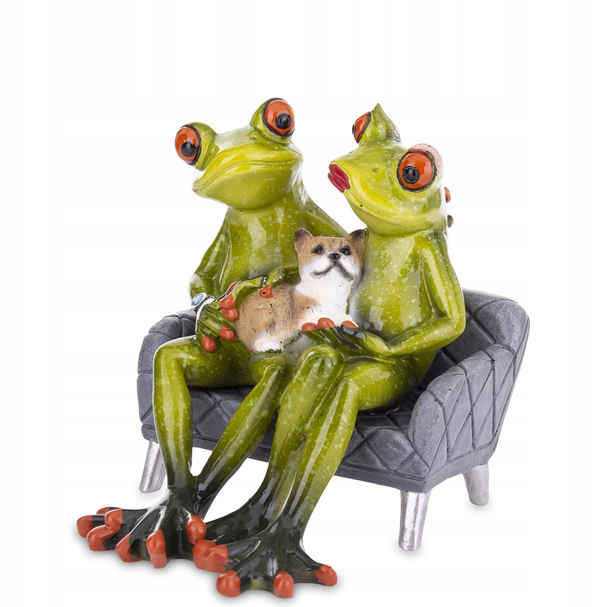  Figur frosch frosch auf rybach angler fischer geschenk