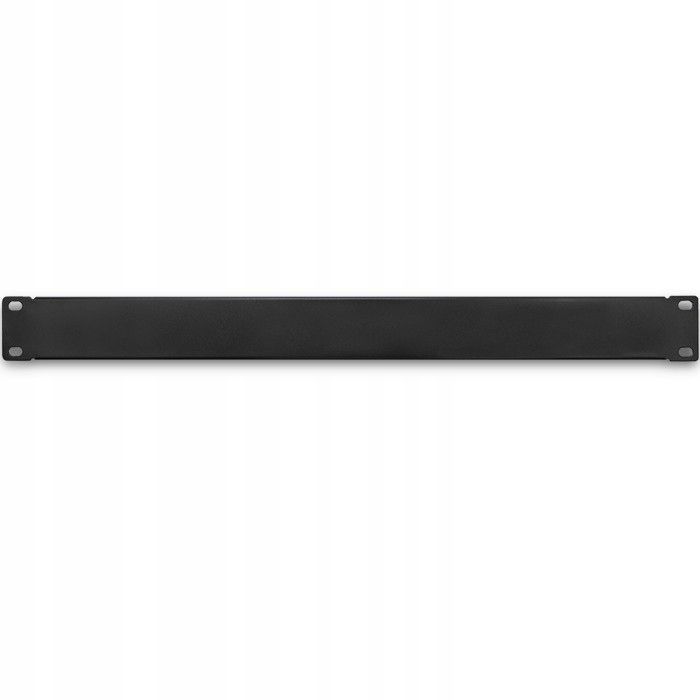  Tarnplatte abdeckung 1u für die garderobe rack 19” qoltec stahl schwarz