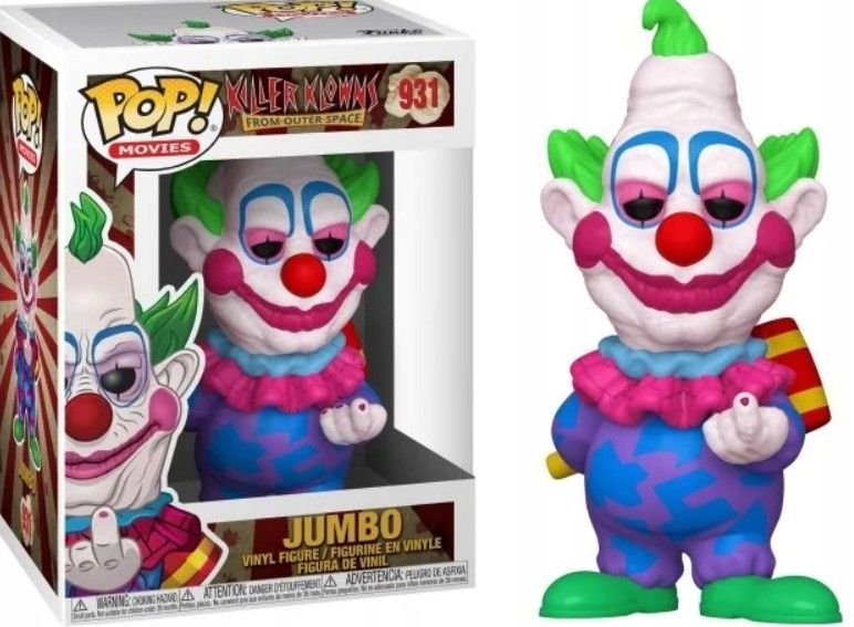  Funko pop! kkos 931 jumbo killer klowns from outer space