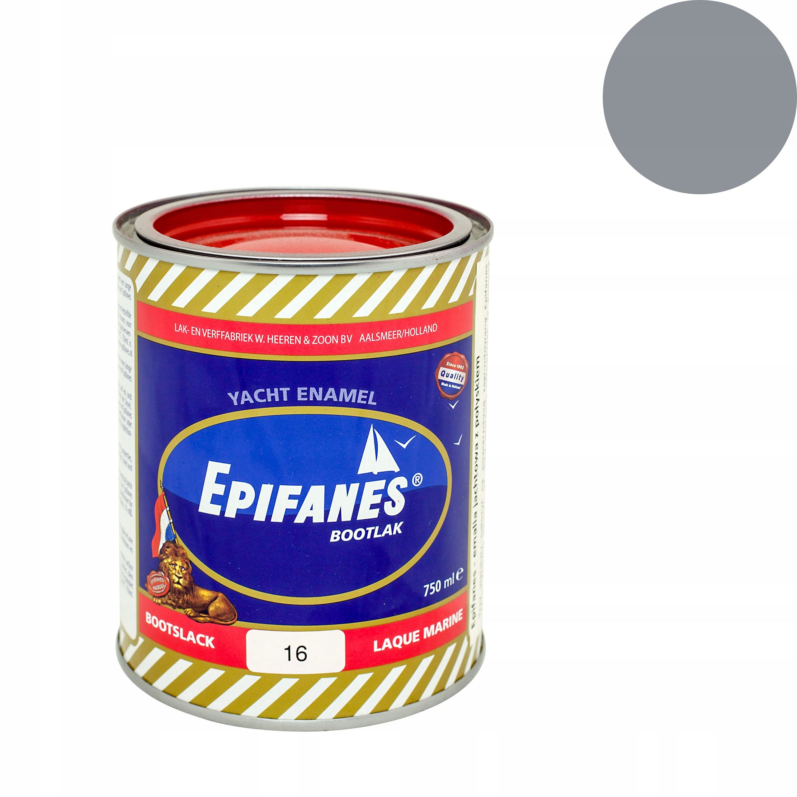  Epifanes emalis jachtos blizgesio rudos spalvos šokoladų.