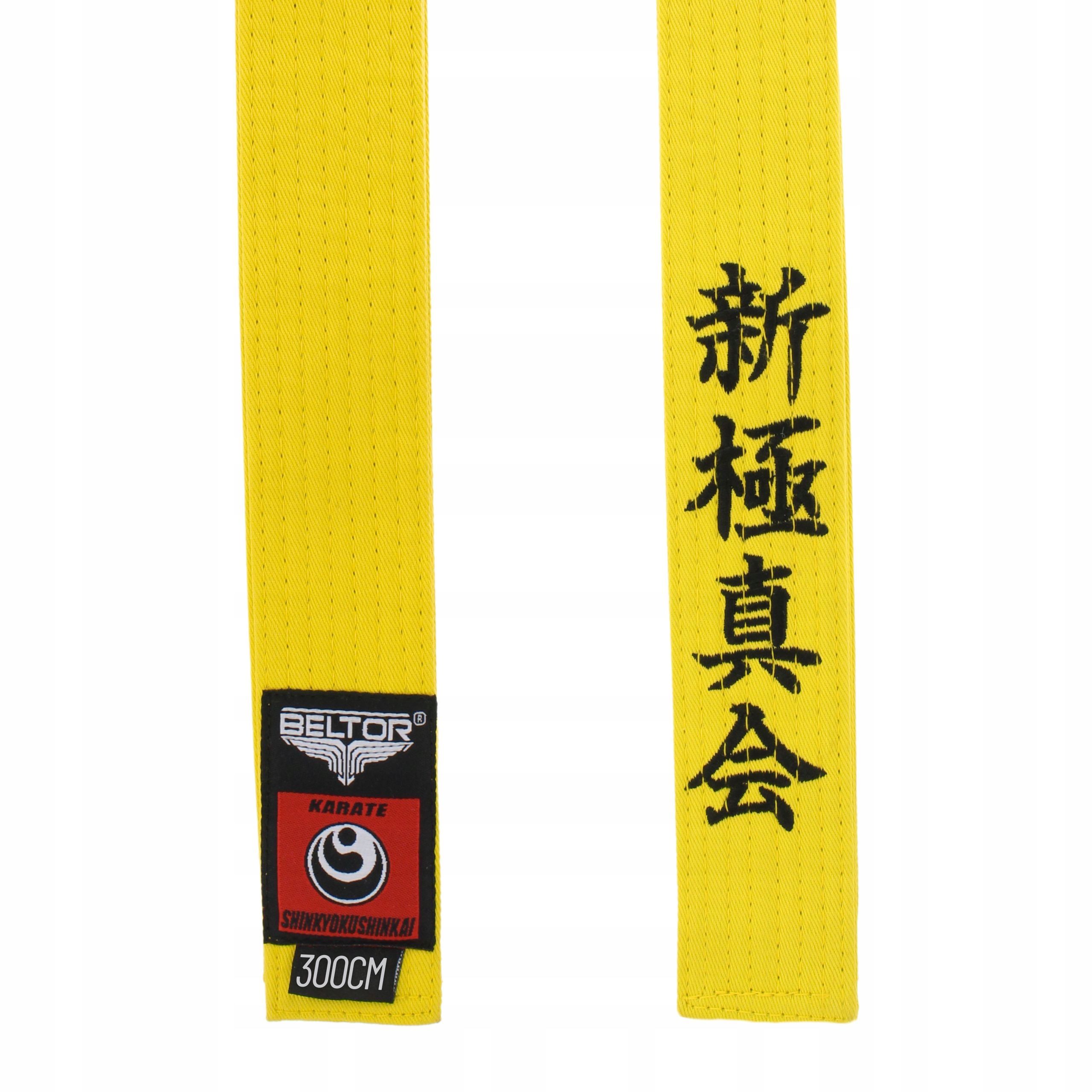  Beltor blau gürtel karate shinkyokushinkai mit stickerei in karategi 200 cm