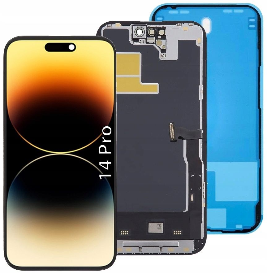  Oled ekranas į "iphone" 14 pro lcd ekranas lengvas montavimas +tarpiklis