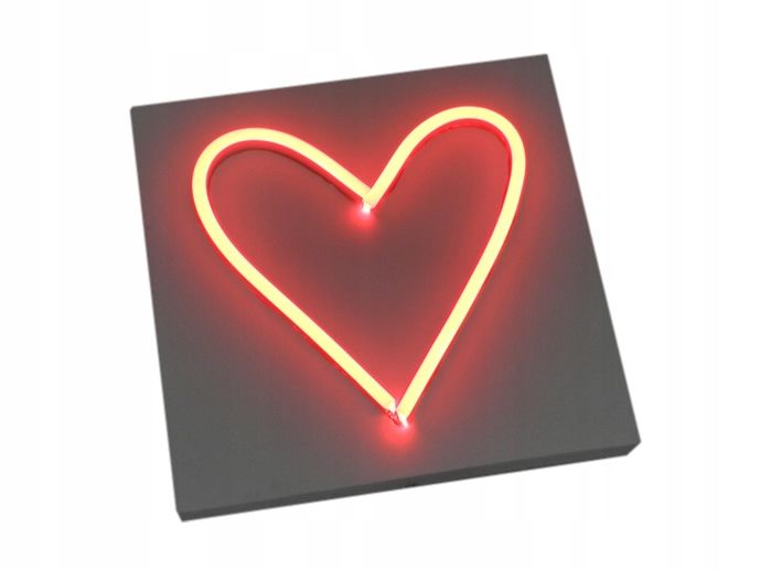  Nbzjanekkk neon led uz sienas ar barošanas avotu janekkk 49x13cm poļu ražojums