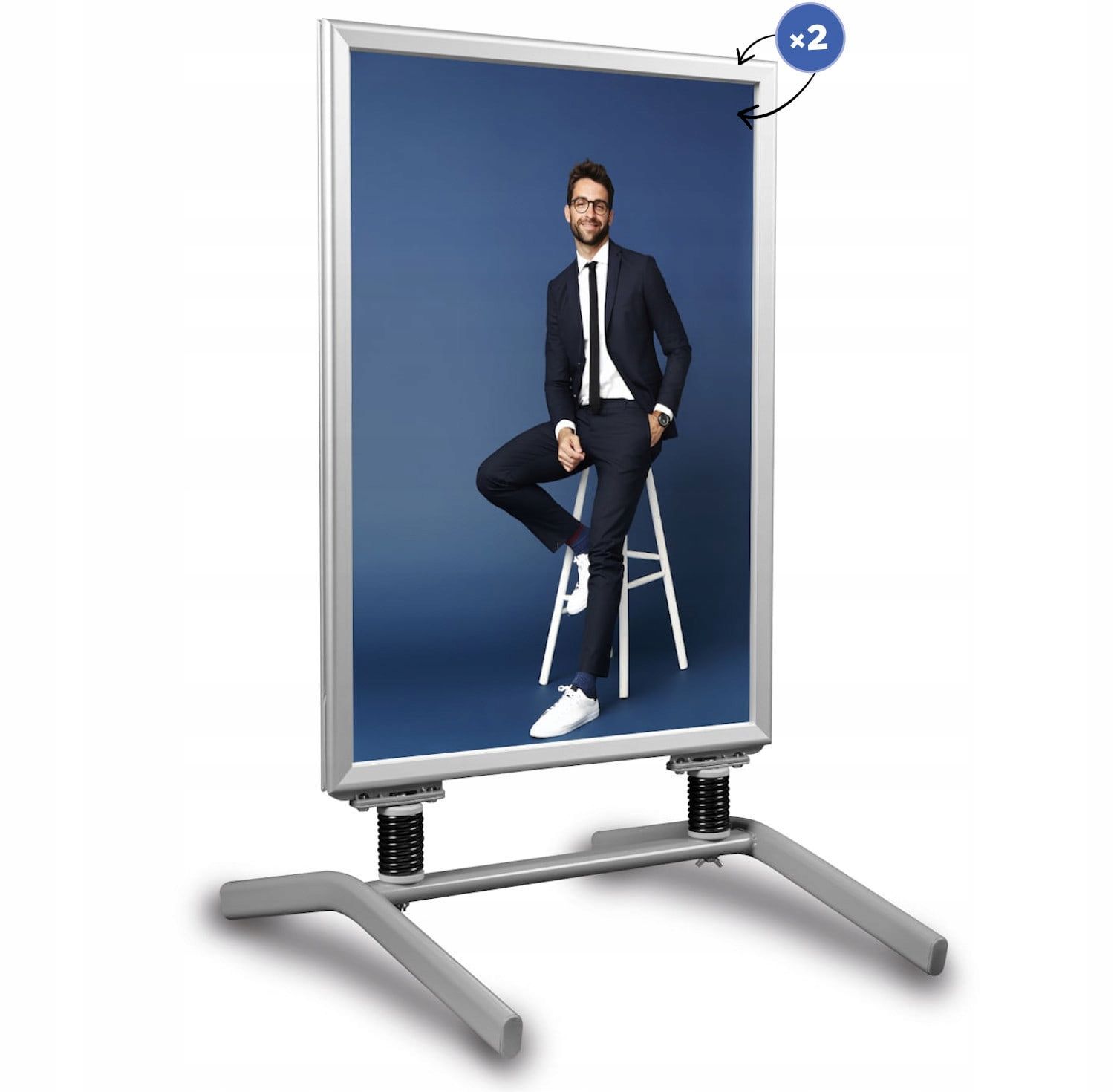  Medinis kreidinis stendas classic xl 72x160 cm