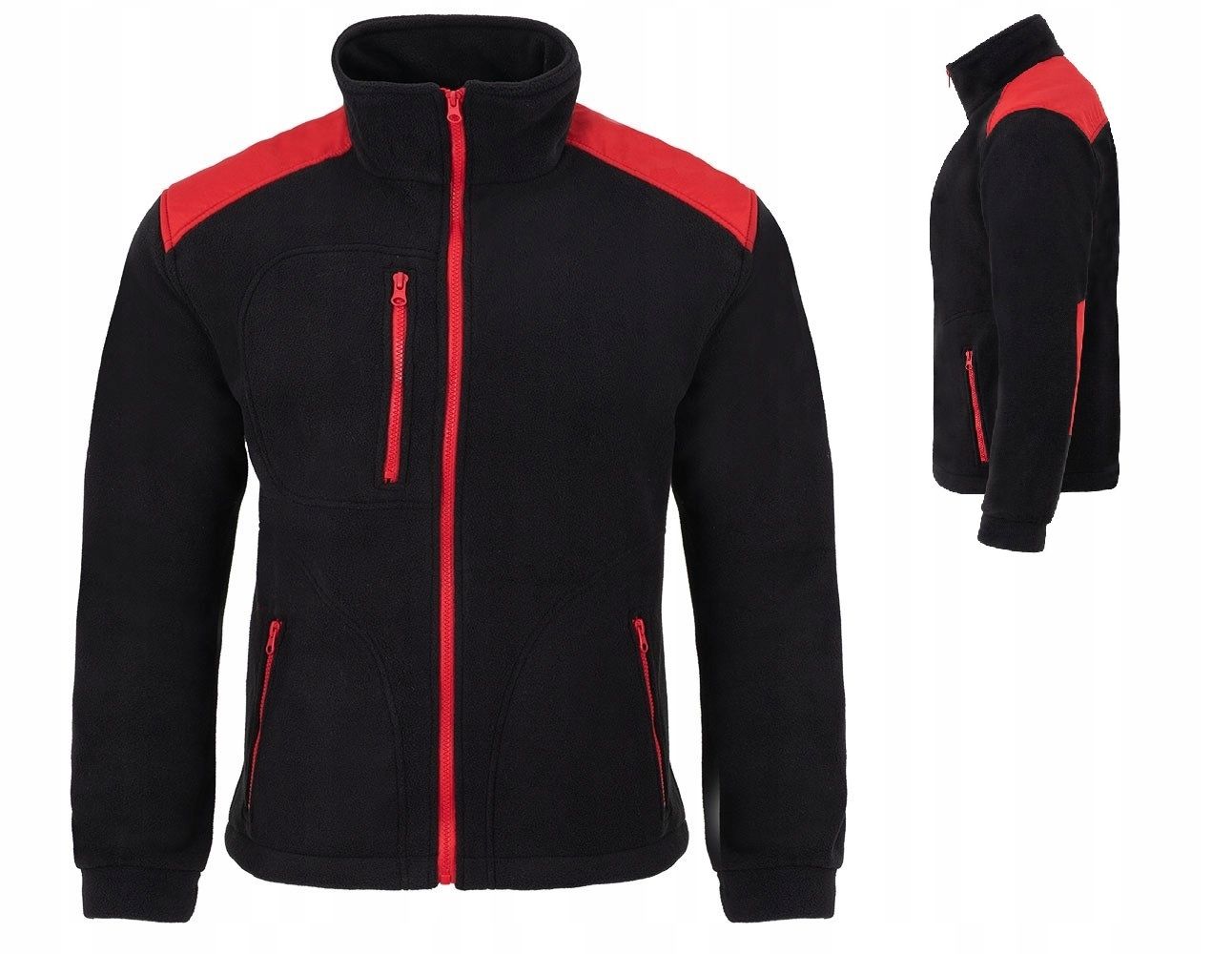  Thick fleece sweater working ohs flra340 fleece sweater work premium bg-bk r. 3xl
