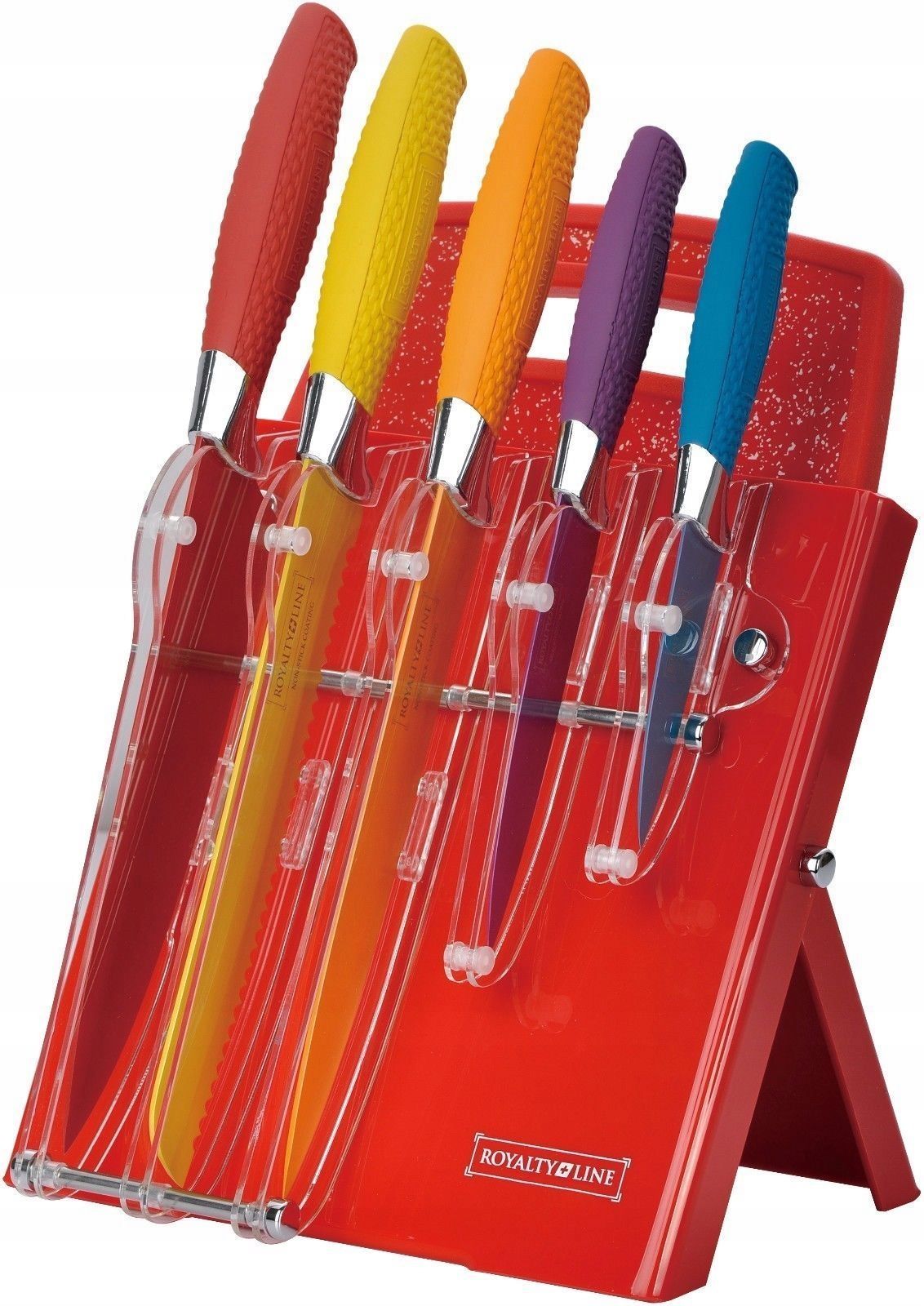  5 osa komplekt noad sinine
