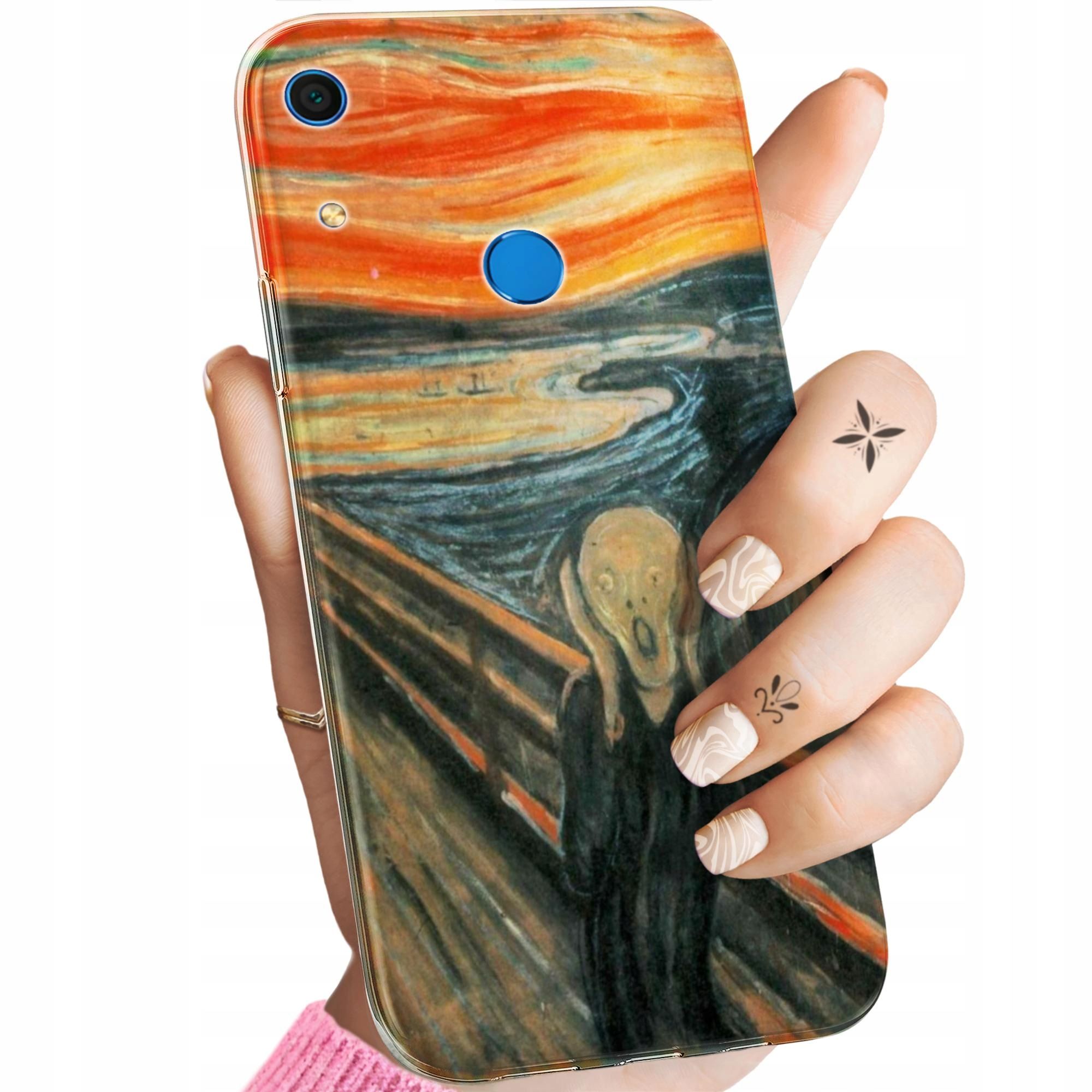  Fall huawei (englisch) y6s / y6 prim 2019 / ehre 8a muster art art déco lempicka case