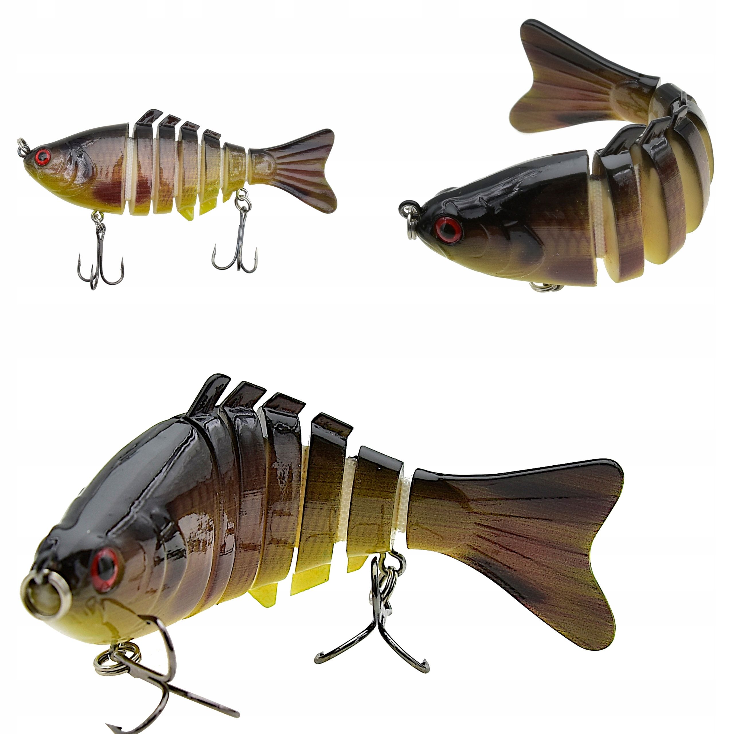  Wobbler zum angeln minnow pop walker 3d kunstköder 5,5 cm 8 g