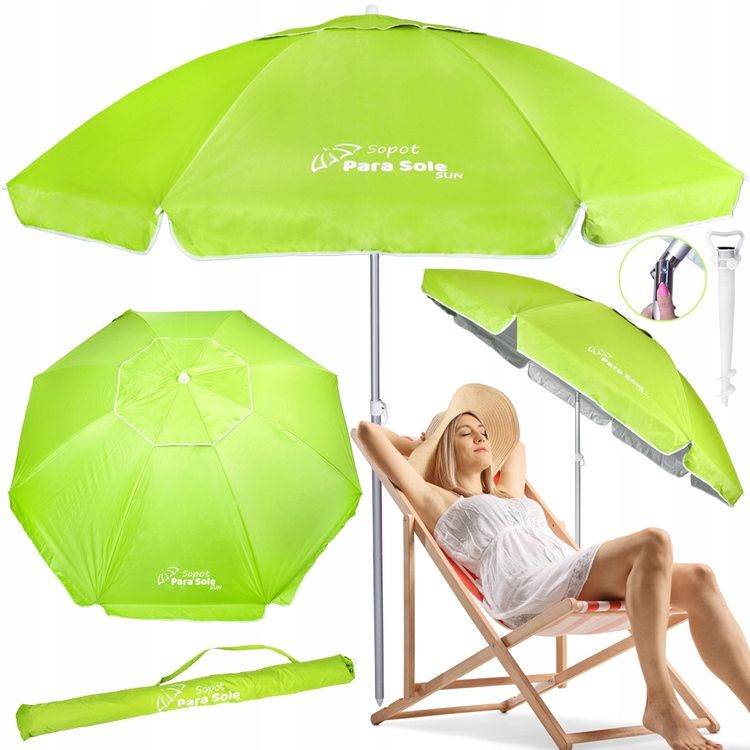  Slunečník zahrada sopot pára sole sun upf 50+ 240cm zlomený sp0810