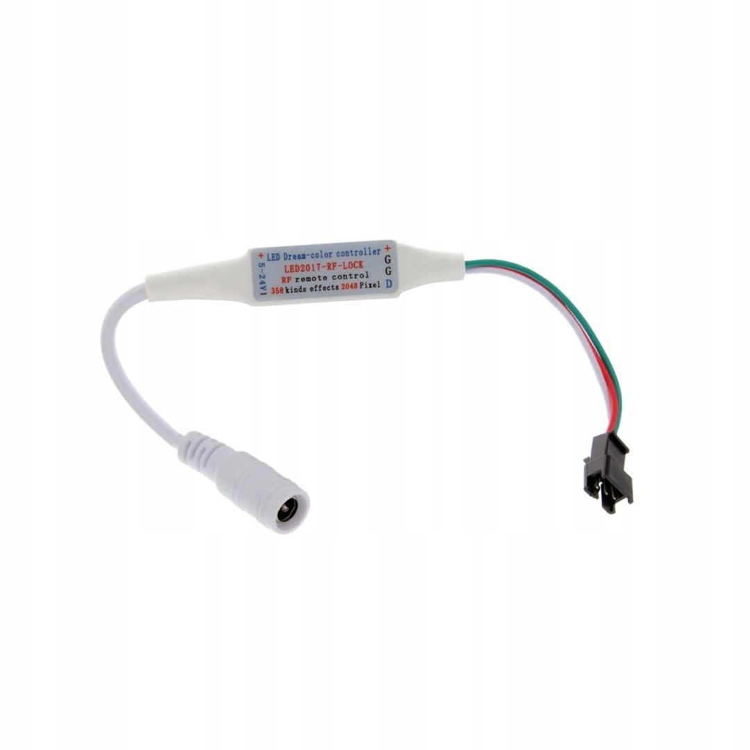  Kontrolieris led sloksnēm plynacych monokolor 5-24v ws2811