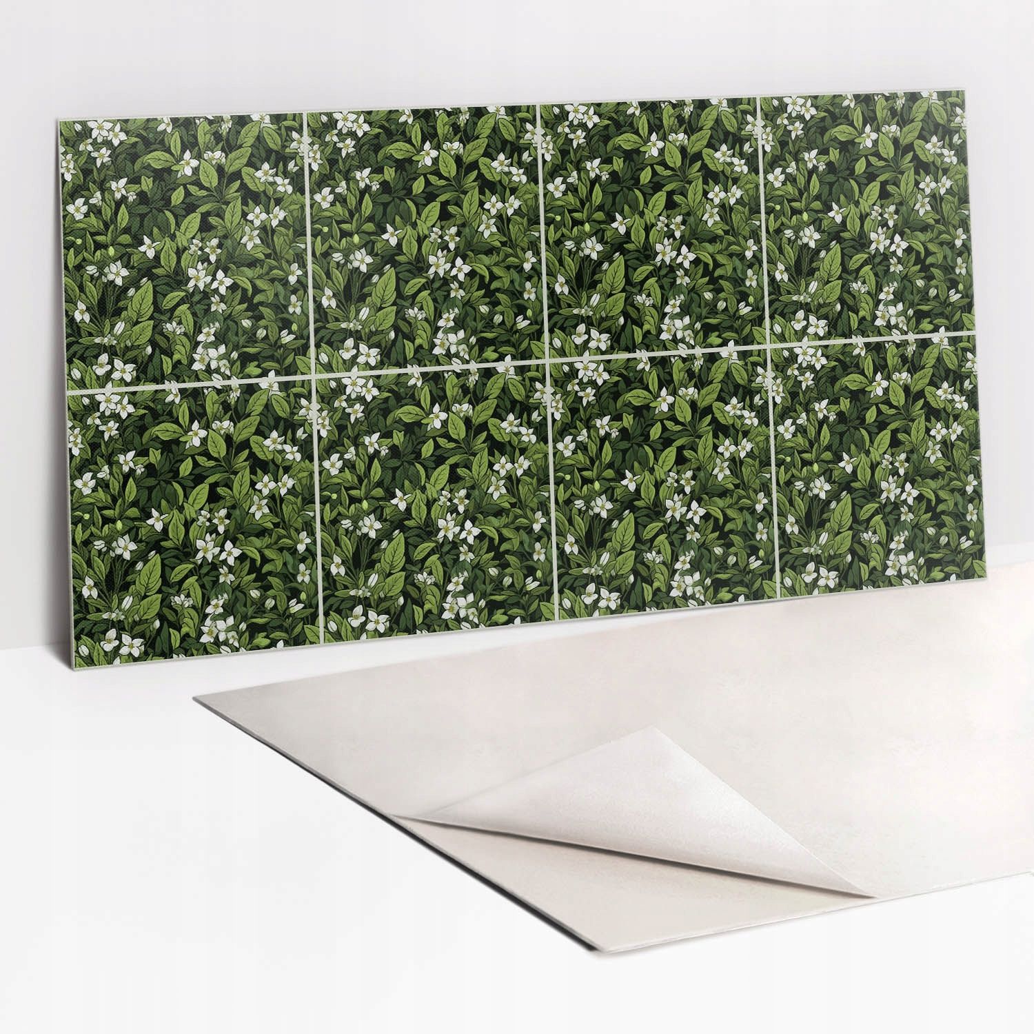 Lipīga plāksne pvc uz sienas, stāvs moderns moderns rindas 100x50 cm