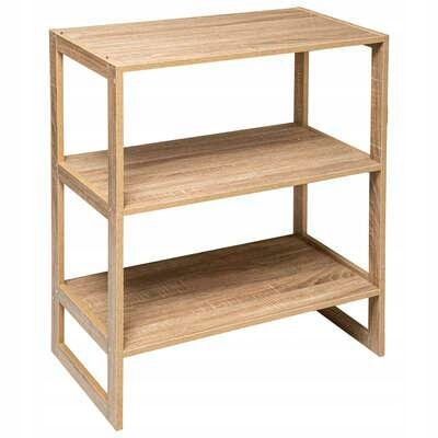 Bamboo shoe rack 3 levels on 9 pairs shoe