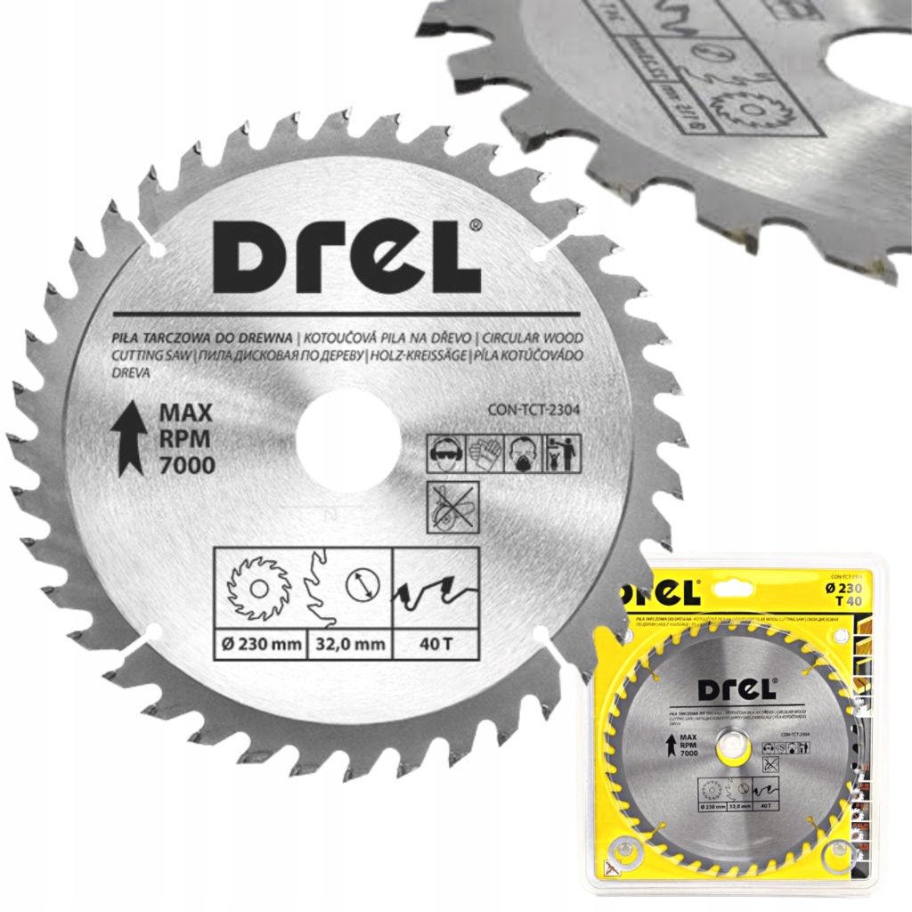  Disk na dřevo pila ze slinutého karbidu 230 x 32 mm 80t