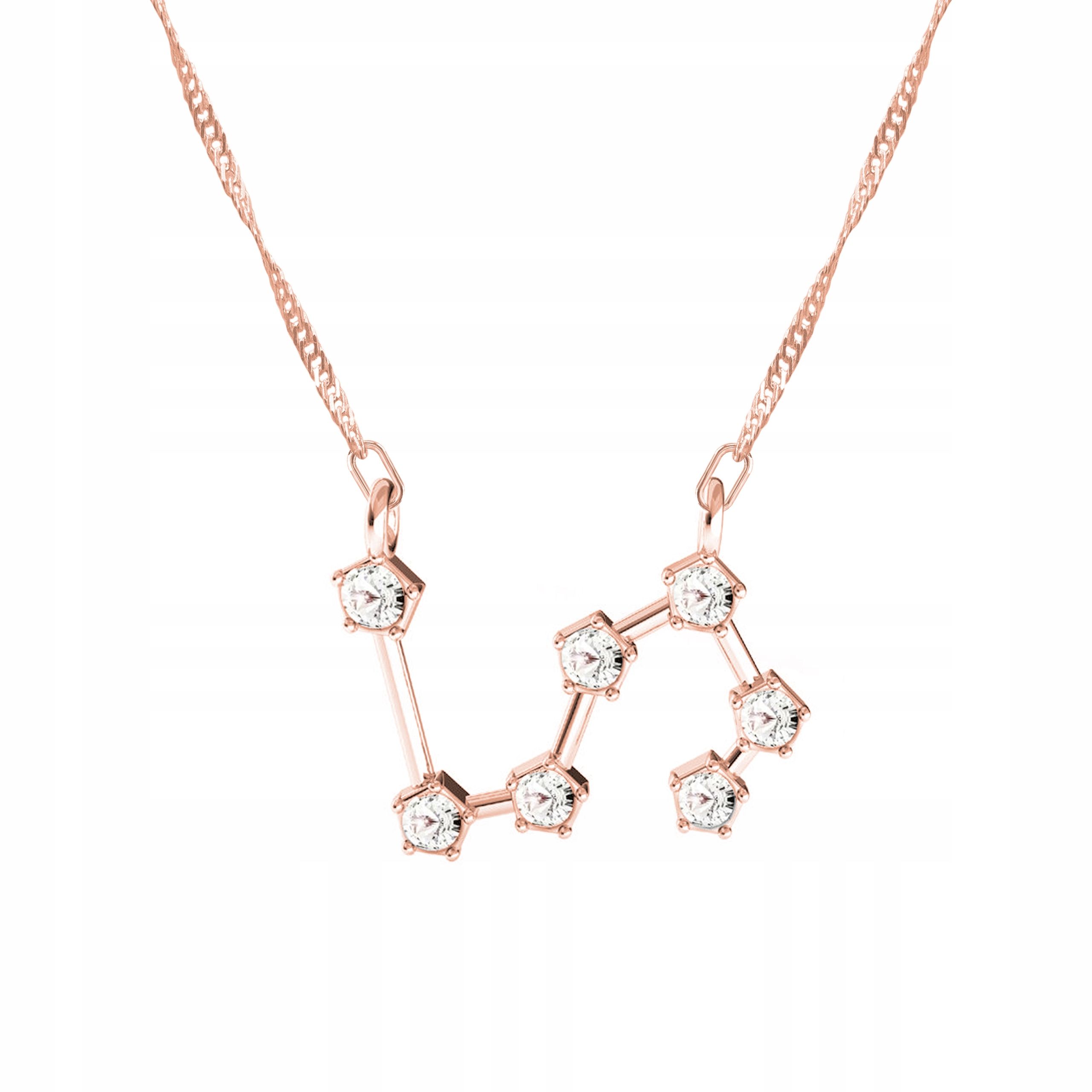  Goldkette halskette 925 mond hörner