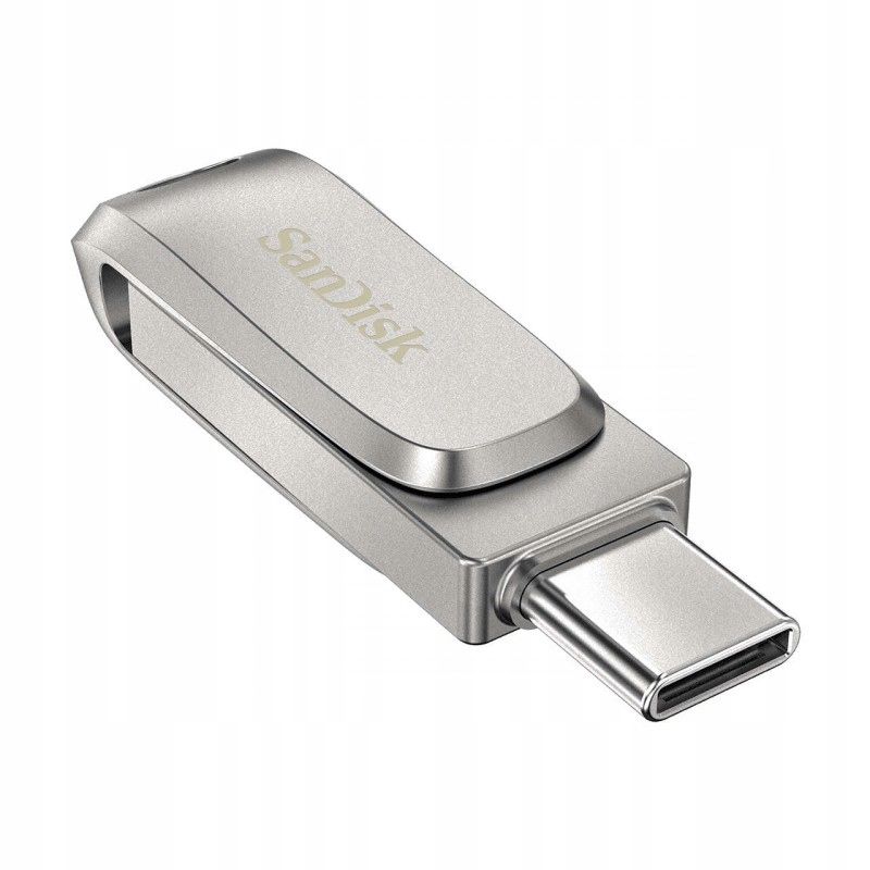  Pendrive sandiskas dual drive jį usb-c 256gb 400mb/s telefonui planšetiniam kompiuteriui