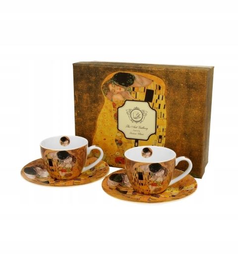  2 cups espresso with saucers safa