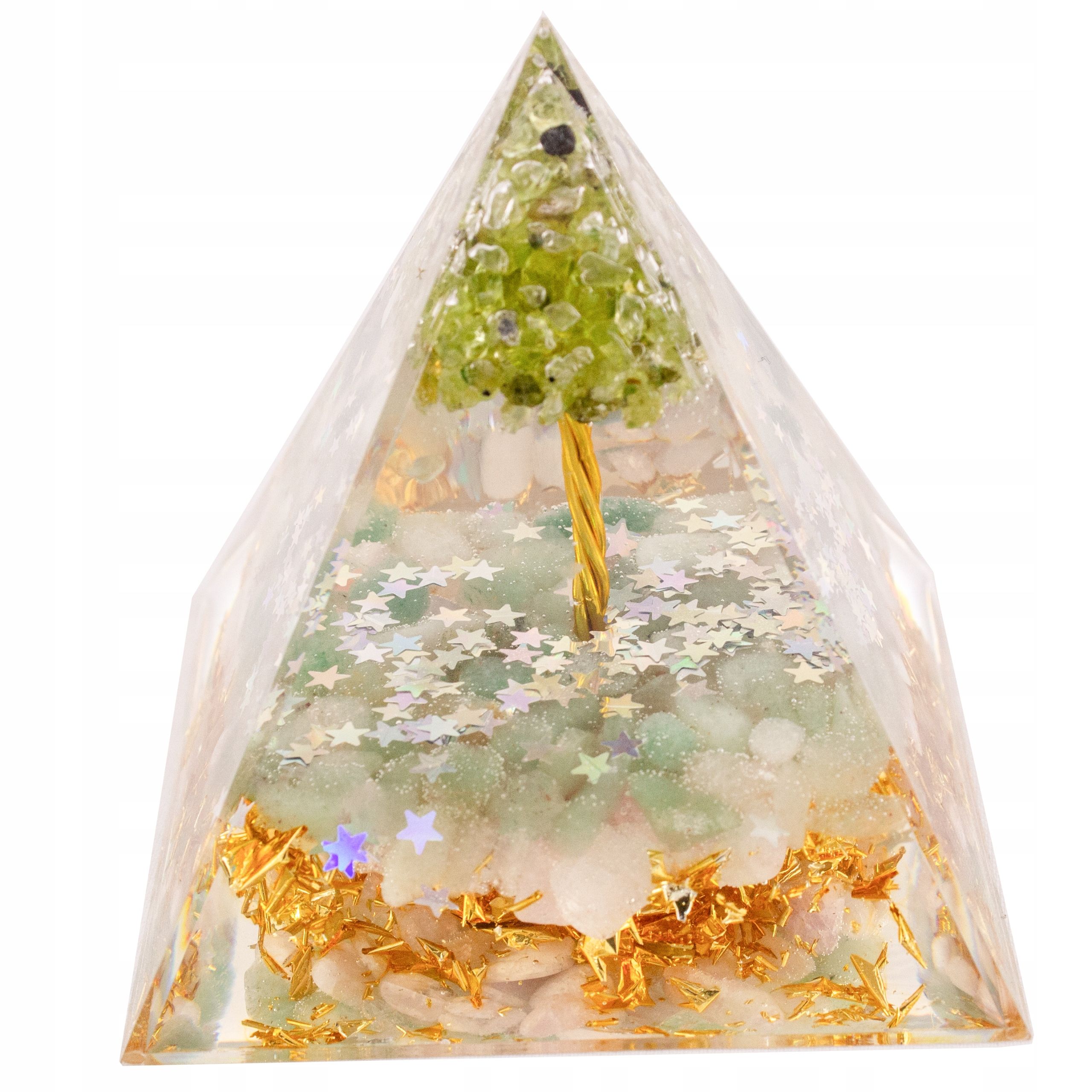  Pyramide orgonit amethyst lazuryt oliwin tigerauge feng shui chakren 5cm
