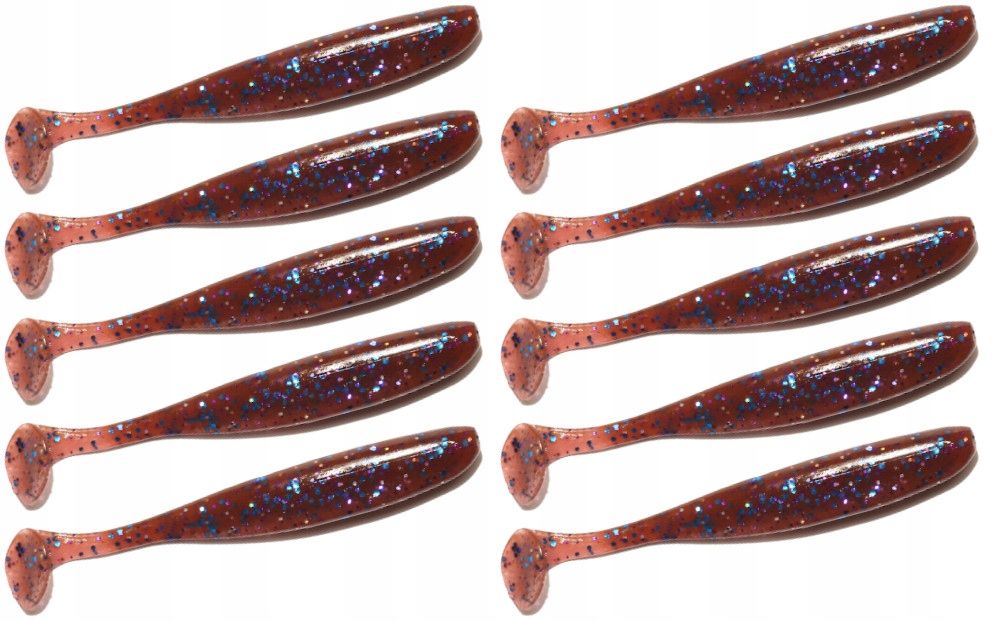  Keitech easy shiner 3' 7cm orange gold dust glühen