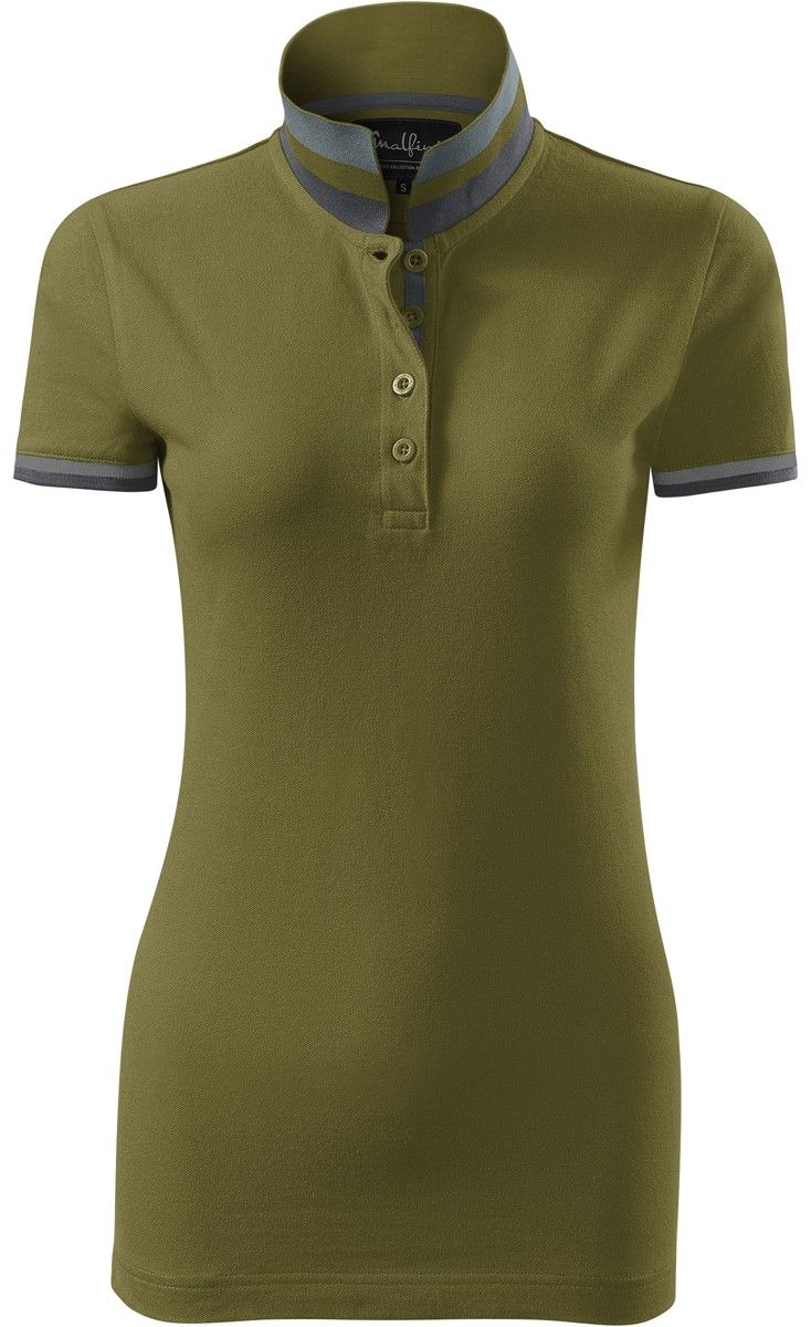  Malfini collar 257 moteriški polo marškinėliai kokybė xl