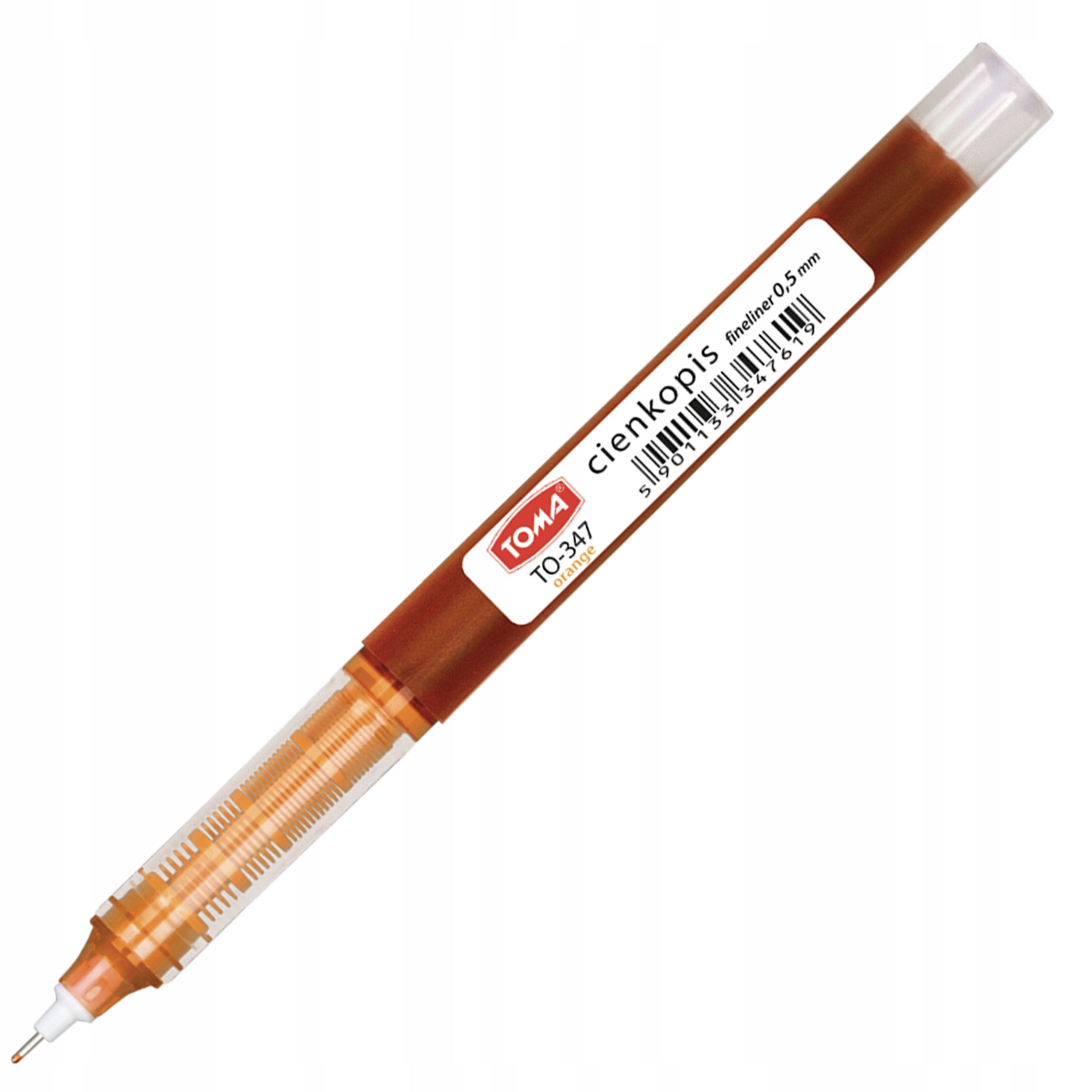  Pero s jemnou špičkou kapilární 0,5 mm modrý to-347 toma