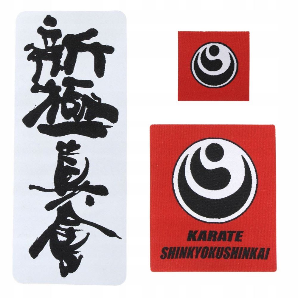  Beltor patch kyokushinkai on kimono kanku sticker on clothes karate -year-olds