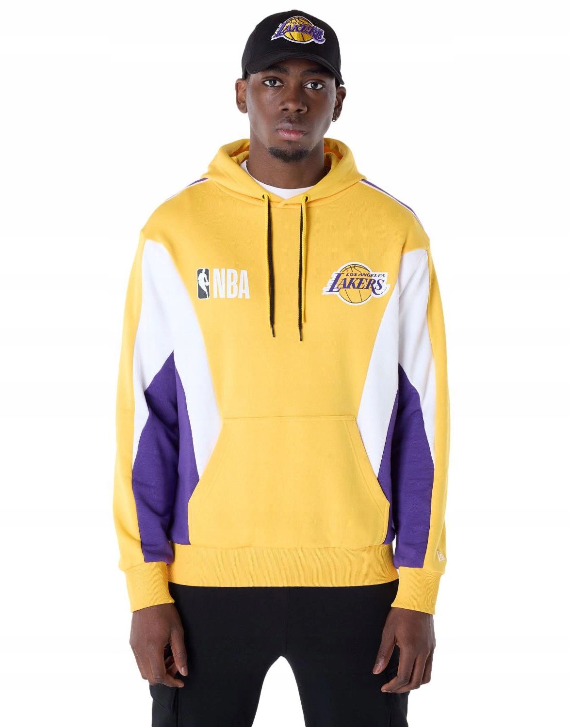  Pánský svetr new éra s kapucí nba los angeles lakers