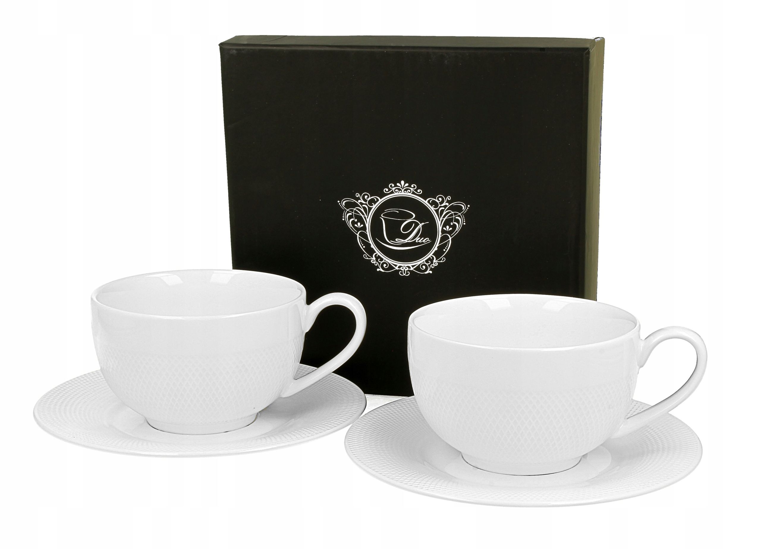  2 cups espresso with saucers safa