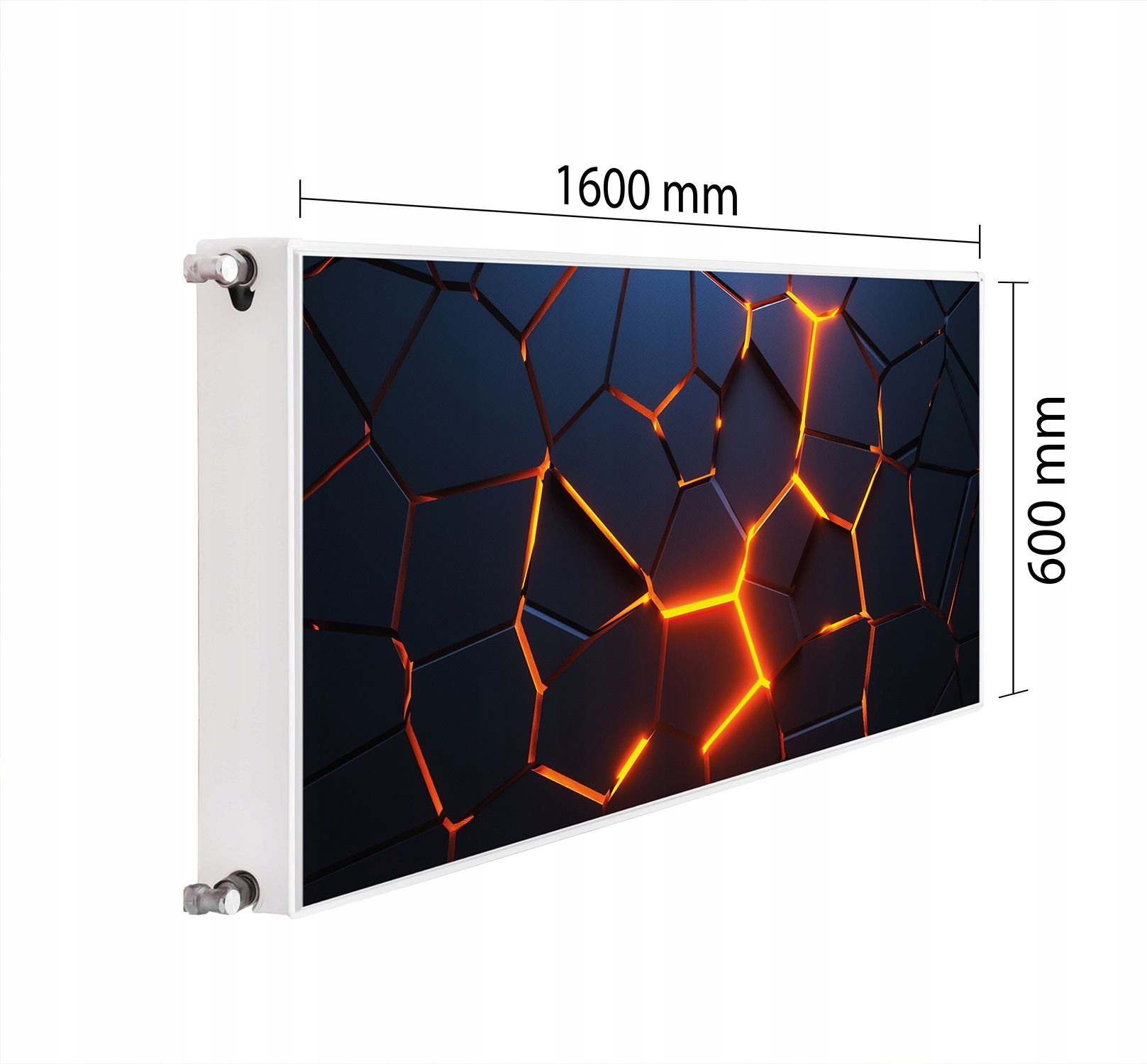  Režģi aizsardzība sildītājs 120x60 modelis 3d mat magnēts