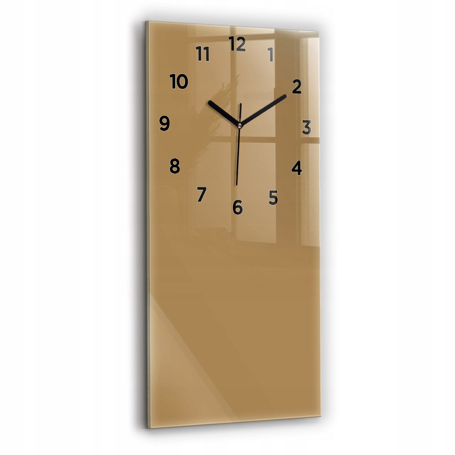  Apaļa pulkstenis glāze dekoratīvs ar grafikas krāsu zaļš fi30 cm