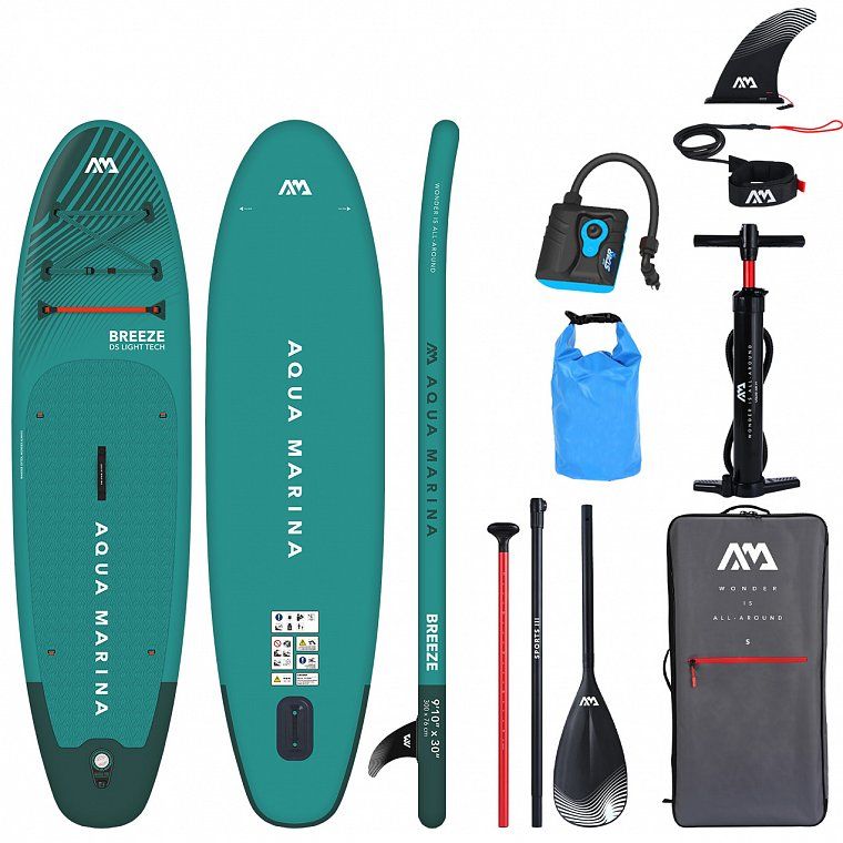  Sup lenta aqua marina breeze 9'10 summer riboto leidimo serijos pagrindinis rinkinys