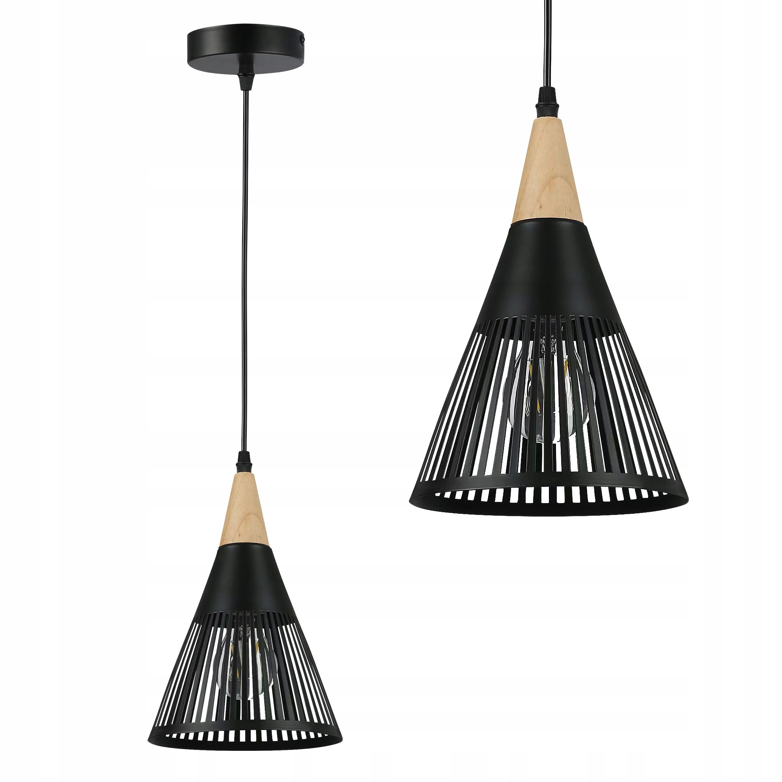  Deckenlampe hängend lampe wandleuchte rahmen 6x nr. e27 70cm led schwarz