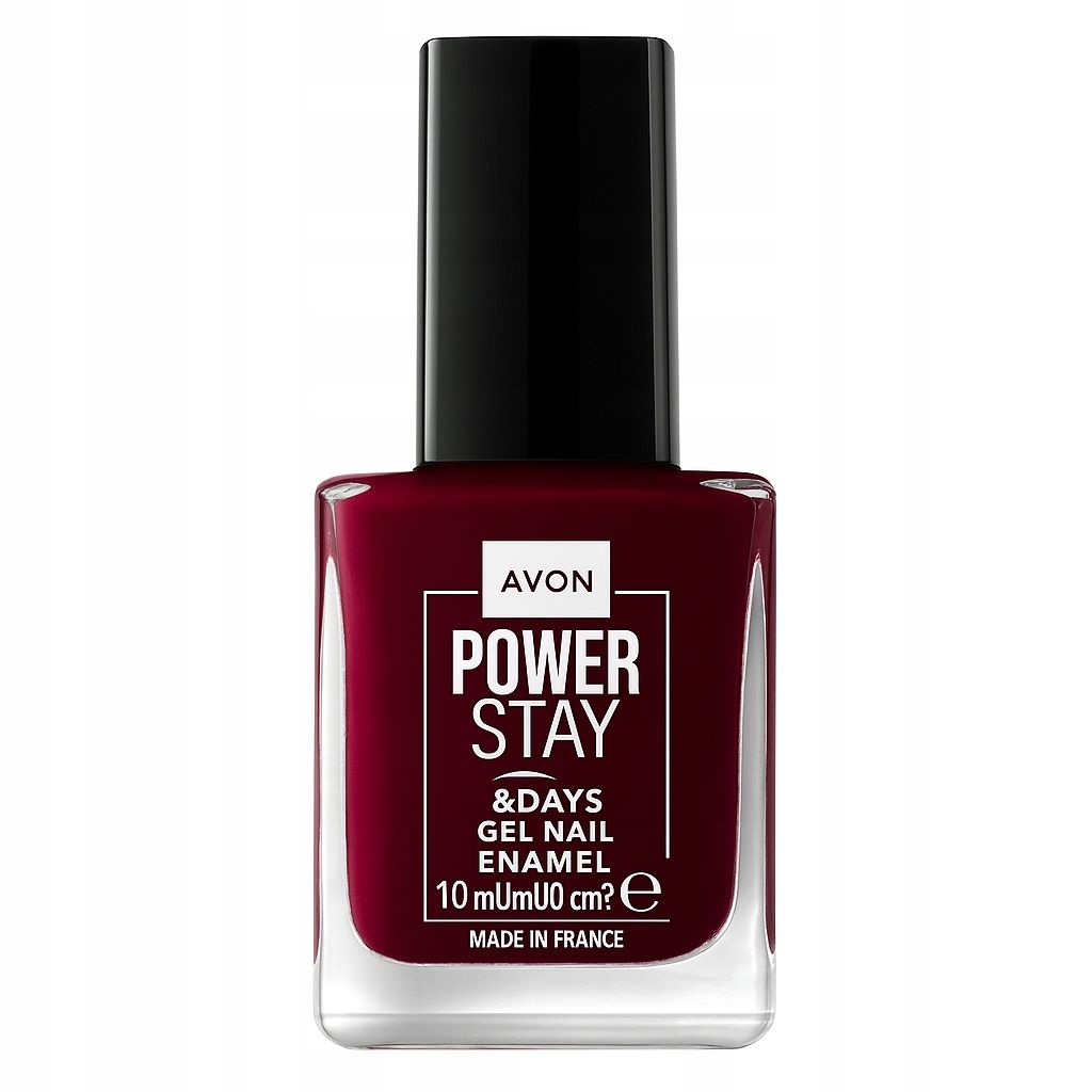  Avon powerstay gel-nagellack für nägel, wirkung hybriden dark dahlia
