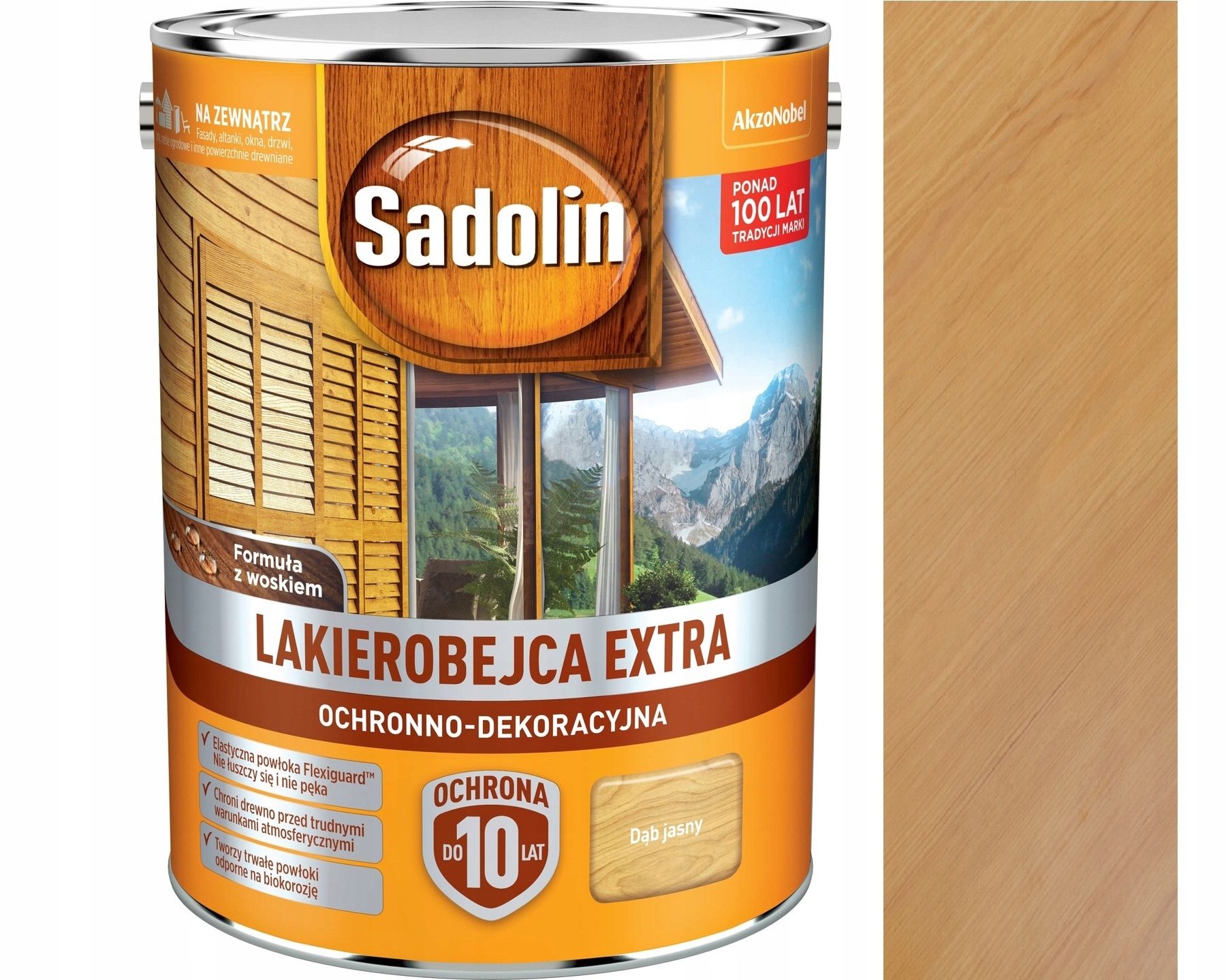  Sadolin extra lacbeitz 2,5l licht grau