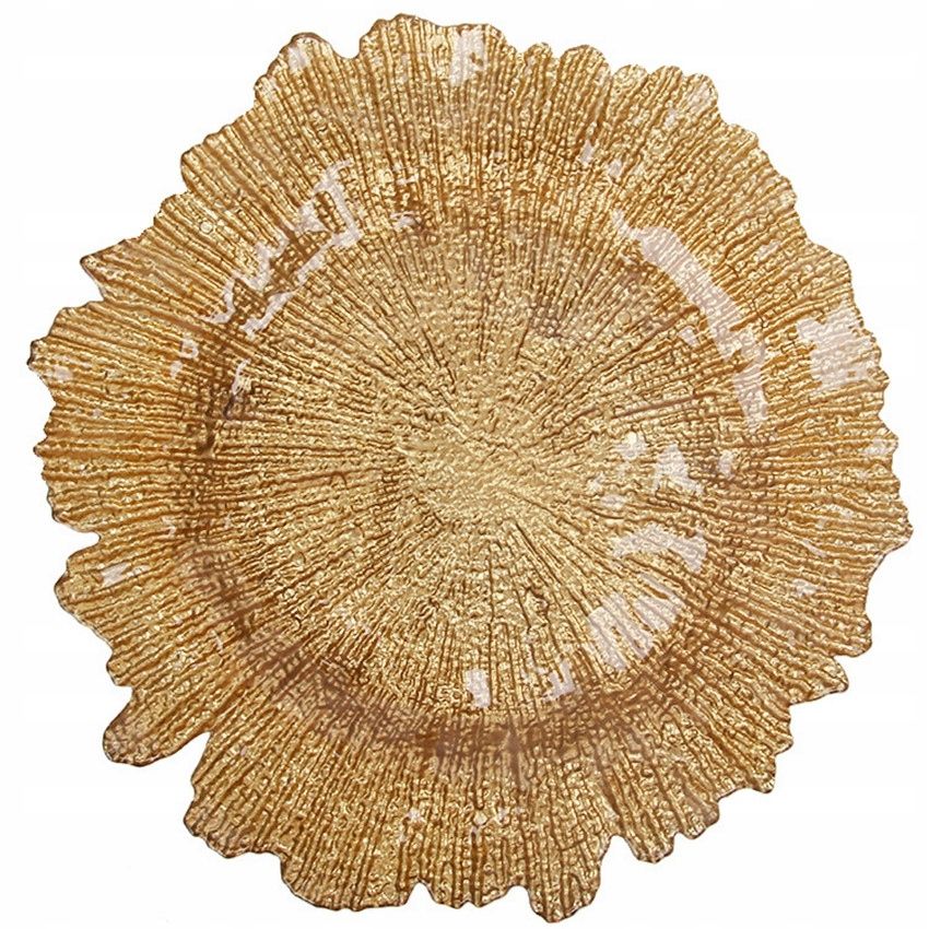  Decorative plate podstwka plastic under the plate gold o33 kp0647a