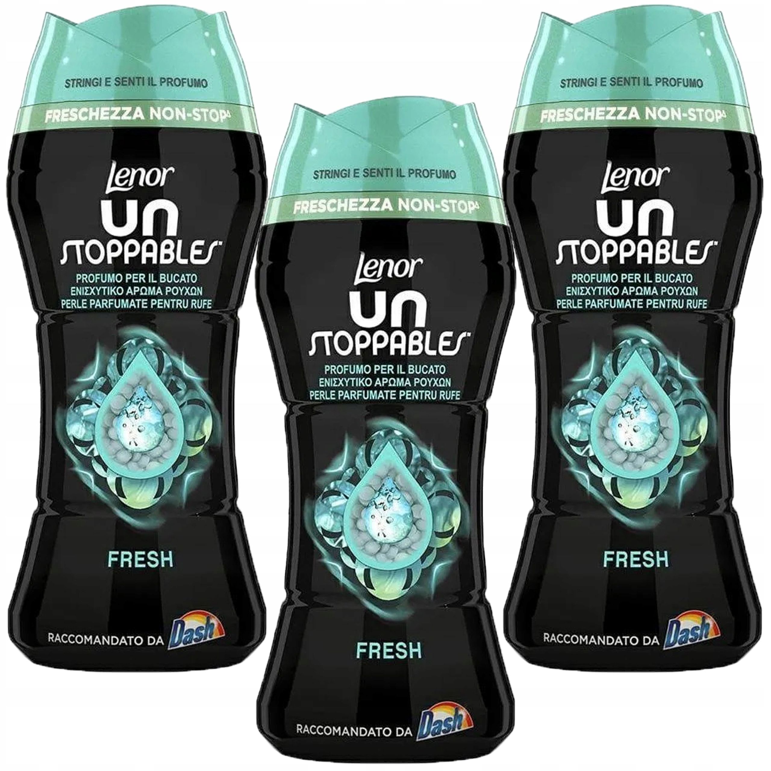  3x granulės kvapiosios granulės skalbimui stiprintuvas kvapo lenor fresh 210g