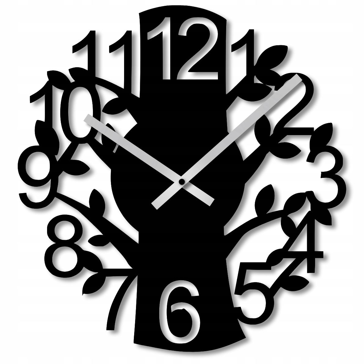  Wall clock 60 cm clock on the wall big clock openwork classic big numbers