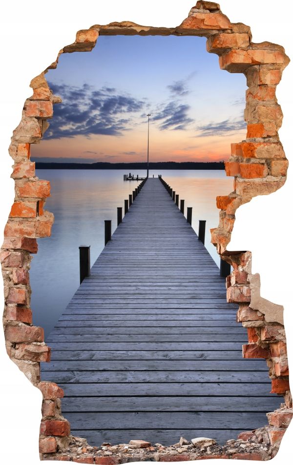  Sienas uzlīmes foto tapetes caurums 688 daba