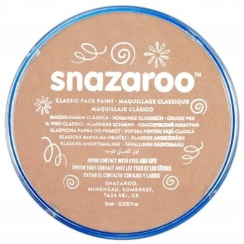  Soubor 8barvy x 18ml malovat pro malování na obličej malovat 1172039 malovat snazaroo