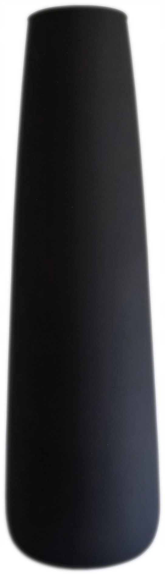  Vāze augsts glāze h60 cm oriģināls veidlapa balts spīdums spīdīgs