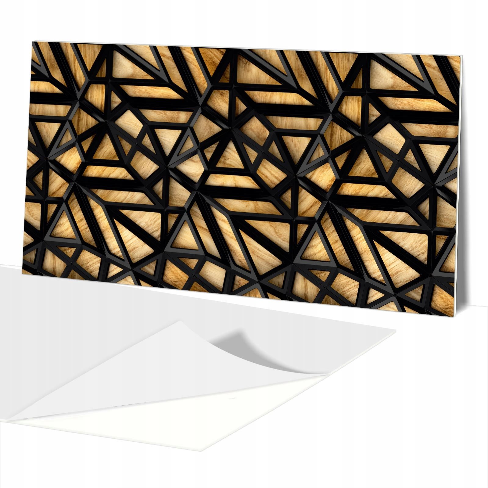  Lipīga plāksne pvc paneļi uz sienas marokānis patchwork 100x50cm