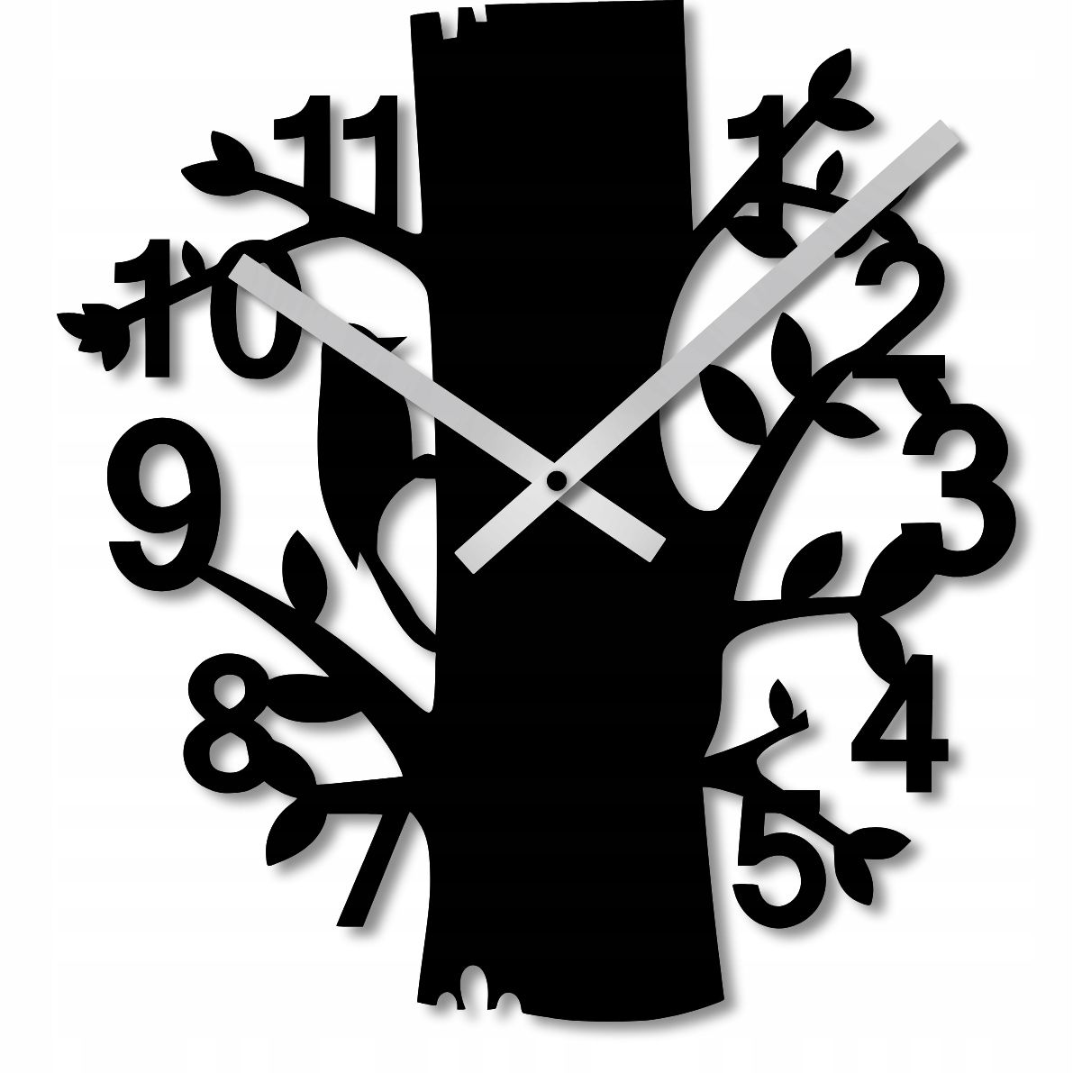  Wall clock 60 cm clock on the wall big clock openwork classic big numbers