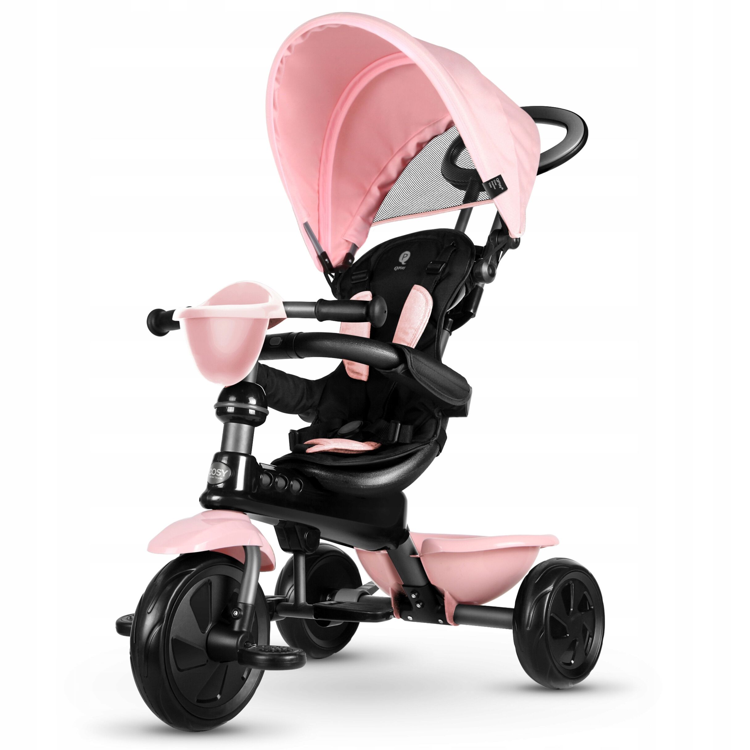  Tricycle 3in1 pusher stroller for children rito star qplay grey
